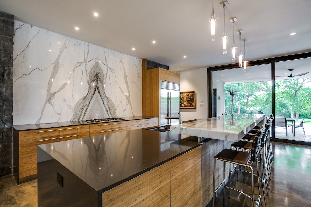 Mid-Century Modern Takes Natural Stone to the Next level