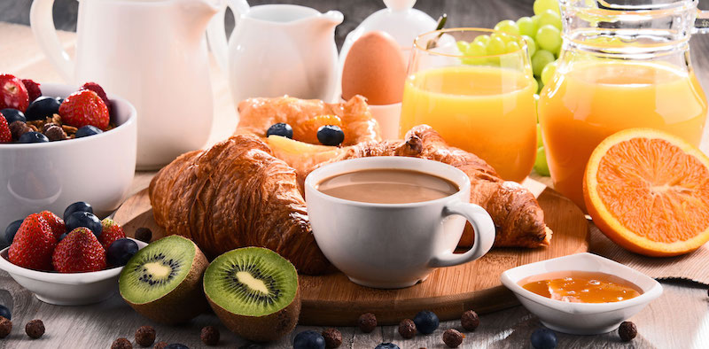BW holiday breakfast
