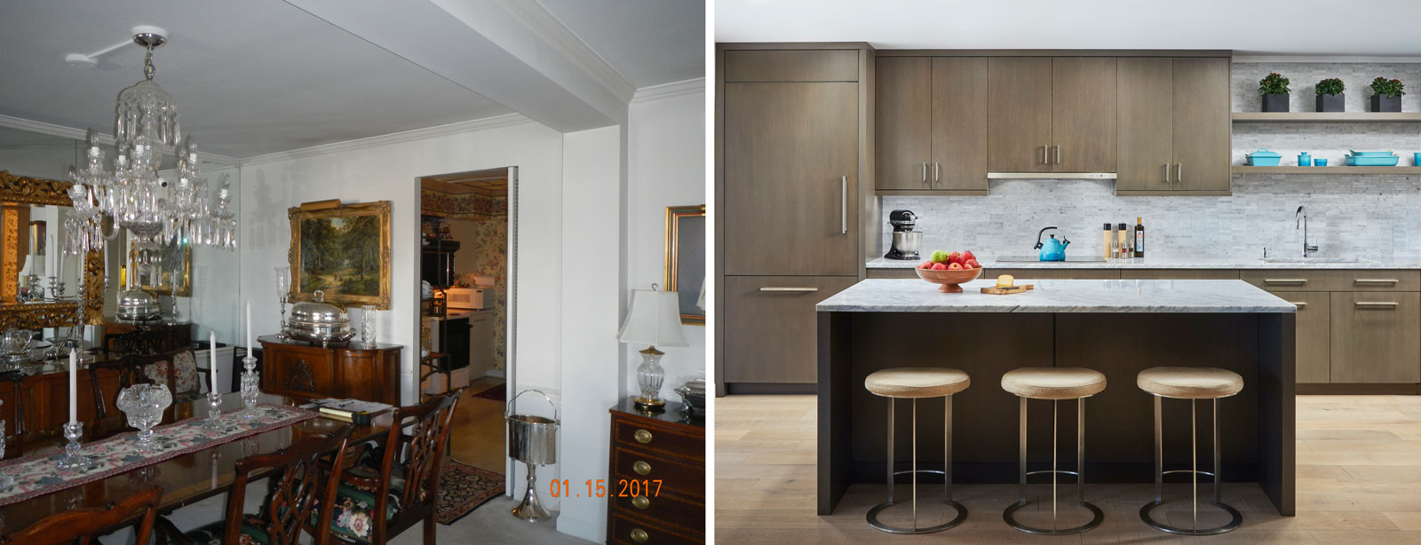 condo remodel before and after