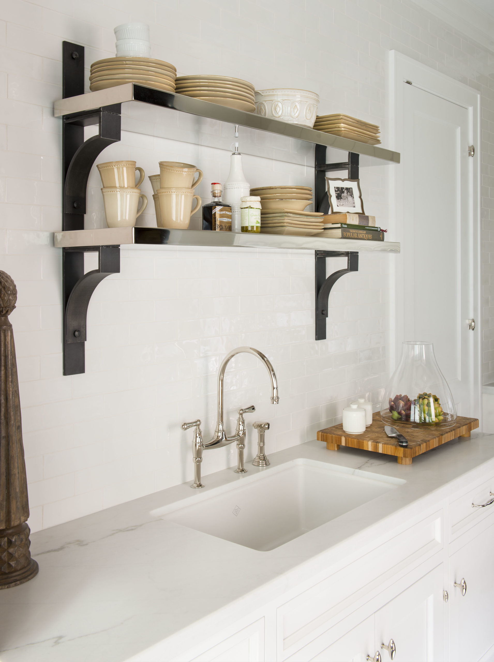 Open Shelving in Kitchen