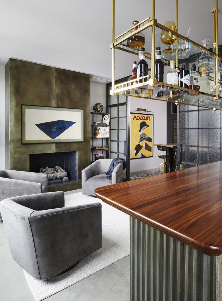 Curated visual reference: Penthouse With Ocean View And Wine Storage Reference: One Of A Kind Penthouse Wine Room And Bar