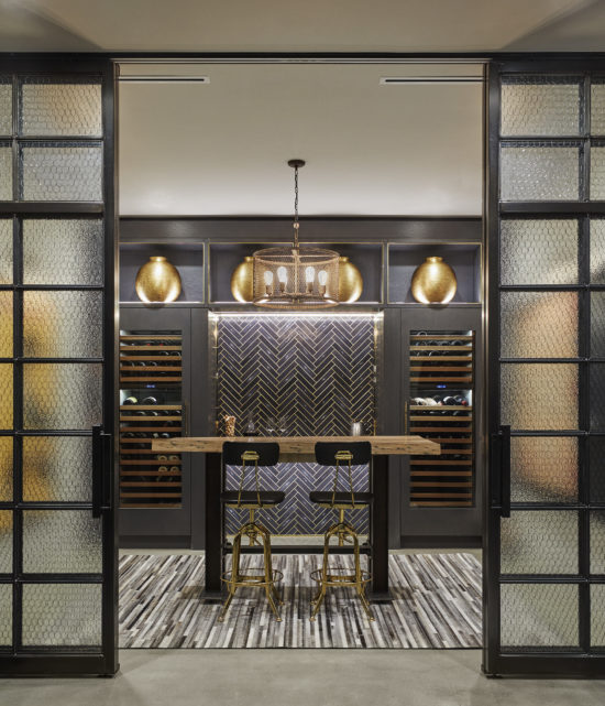 Curated visual reference: Picture Idea: One Of A Kind Penthouse Wine Room And Bar