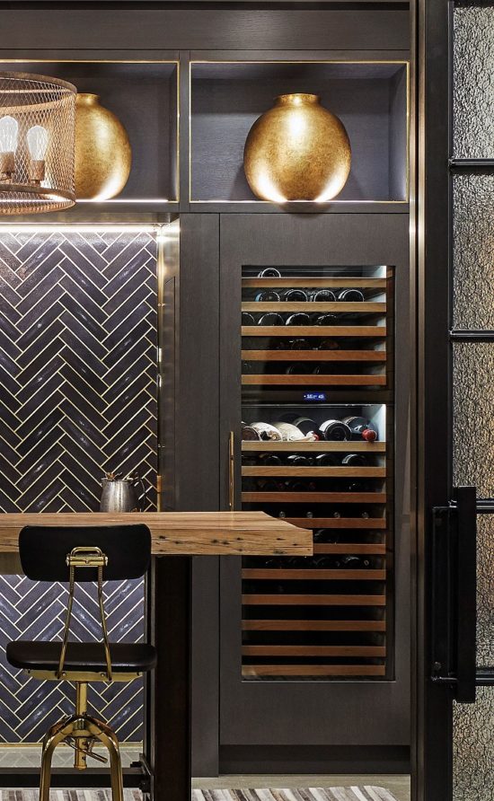 Photo inspiration: Visual Reference: One Of A Kind Penthouse Wine Room And Bar