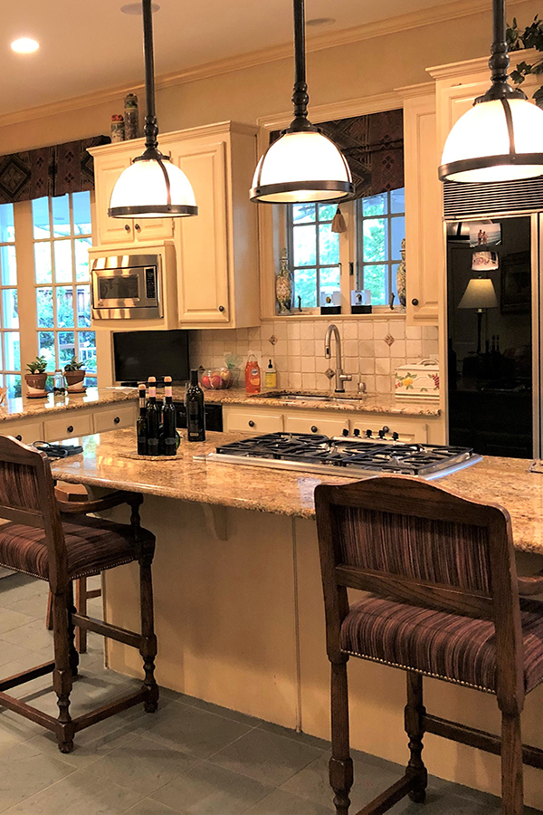 kitchen before remodel