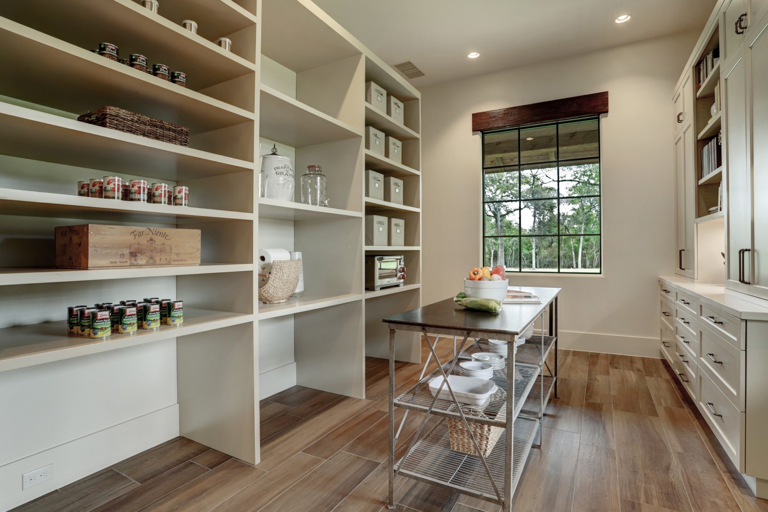 Large family sized walk-in pantry