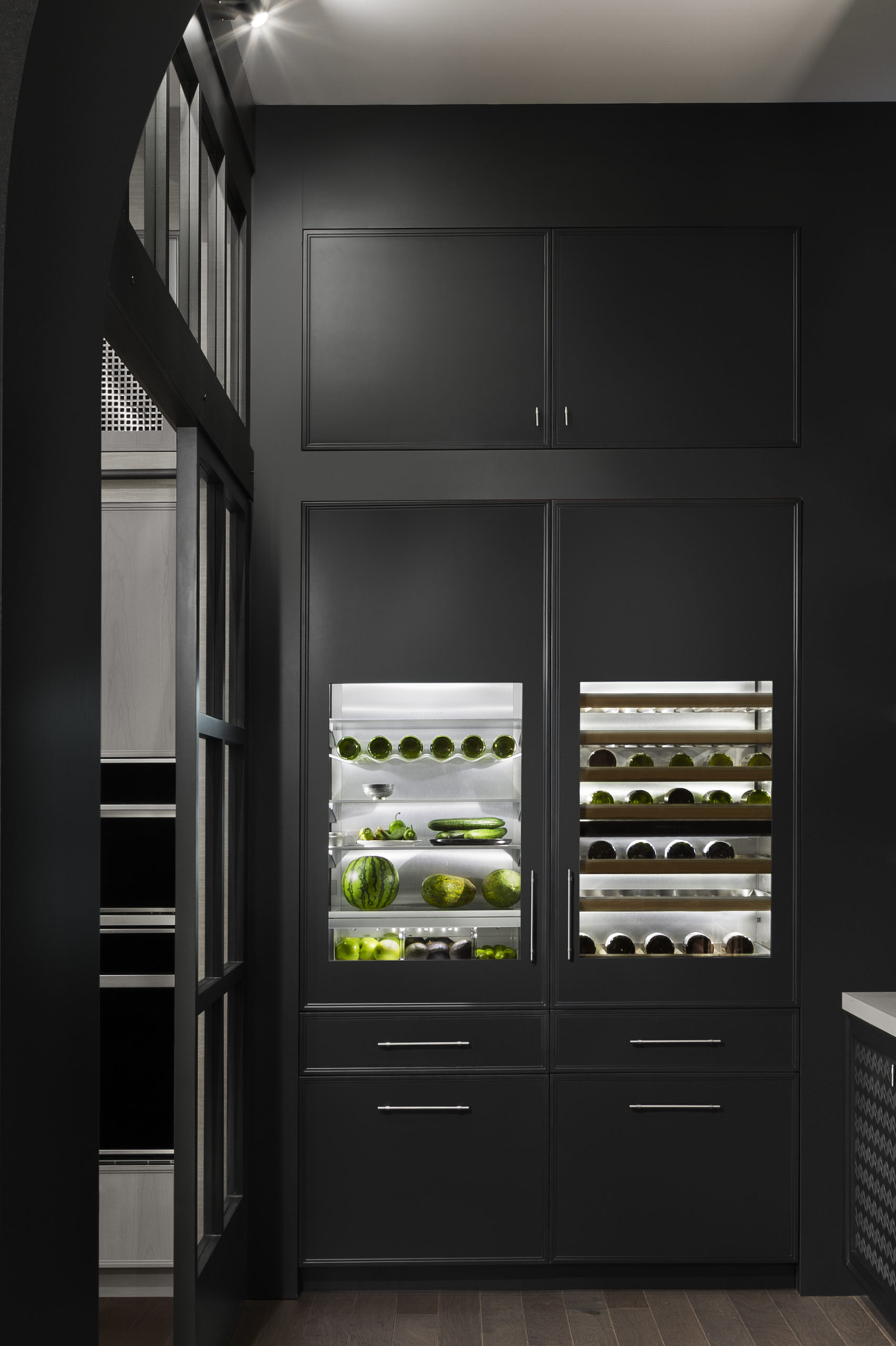 Beautiful view of Wine Fridge Luxury Apartments