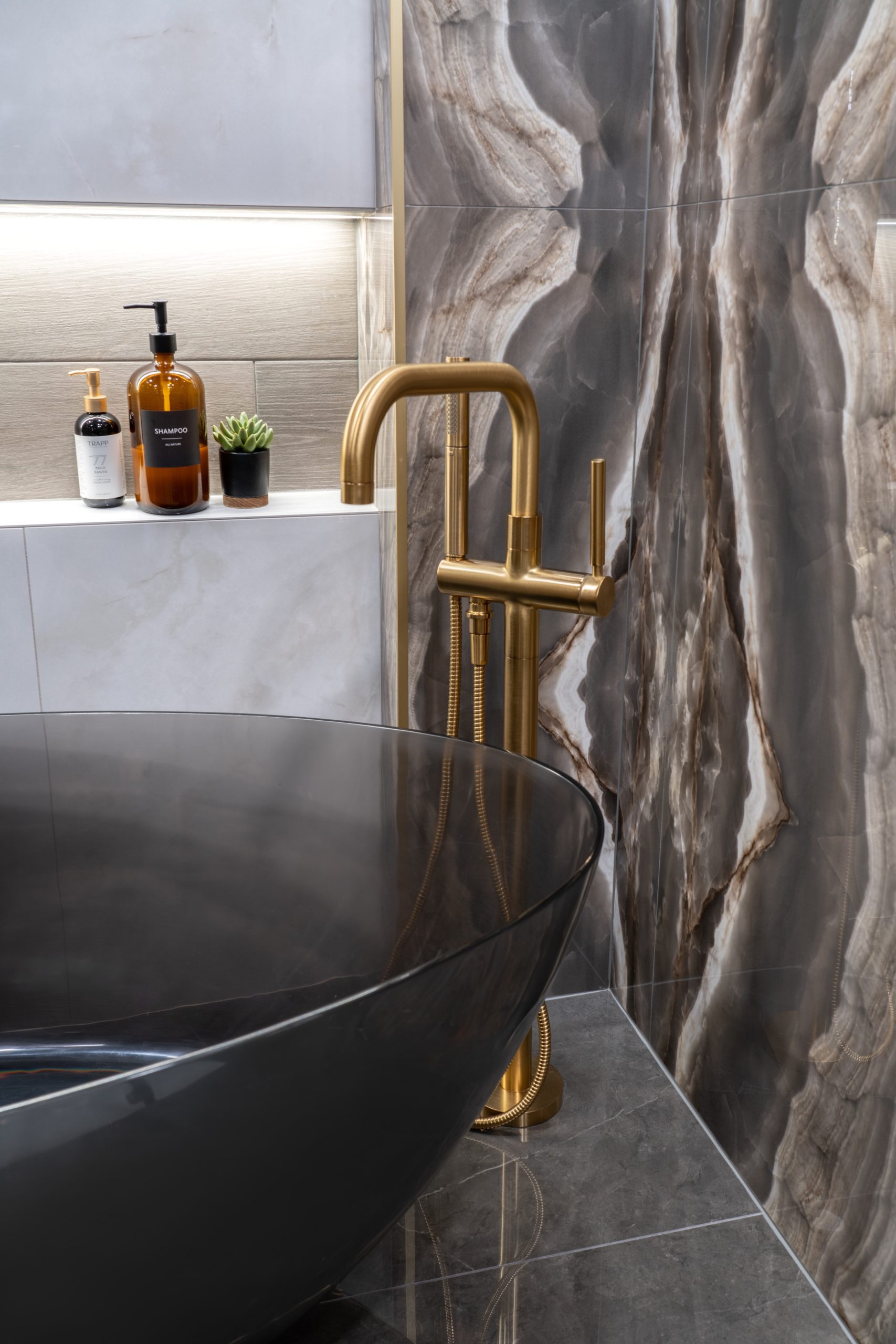 Kohler hardware for the freestanding tub