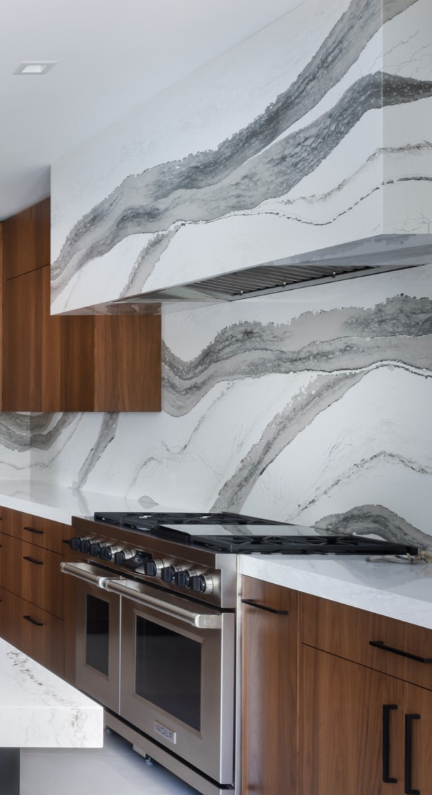 Stone hood vent