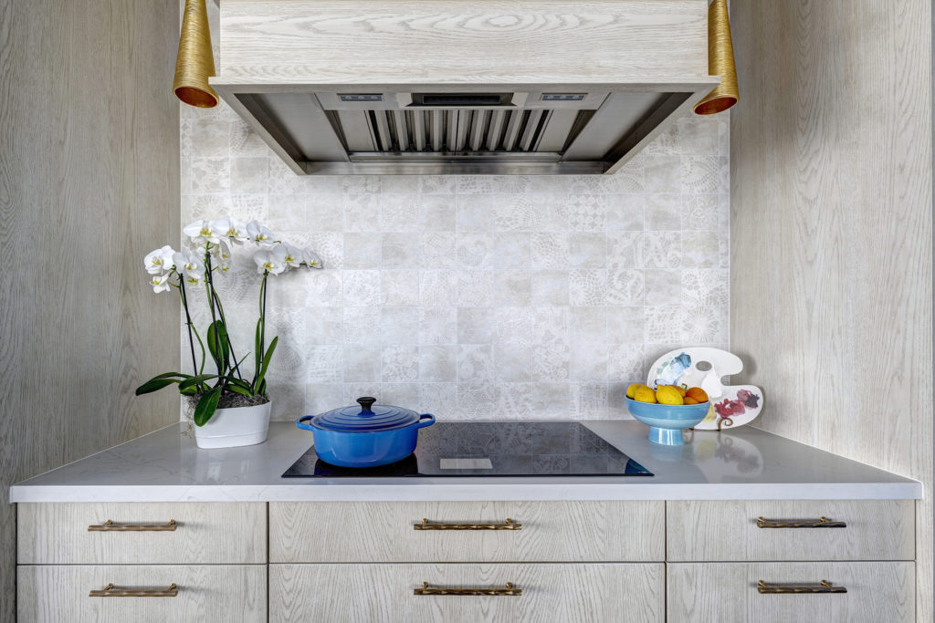 15w A Thermador induction cooktop