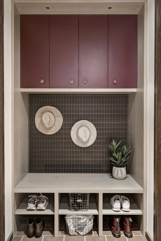 16w The renovated mudroom